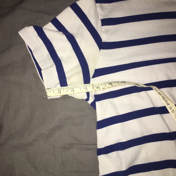 SOLD huf striped blue and white shirt - Picture 5 of 7